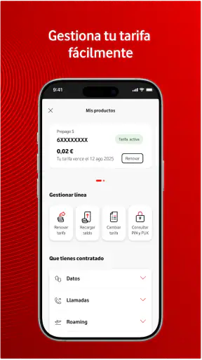 Mi Vodafone Prepago screenshot