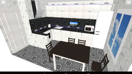 Minha cozinha: planejador 3d screenshot