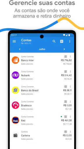 Minhas Finanças: Controle e IA screenshot