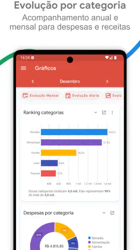 Minhas Finanças: Controle e IA screenshot