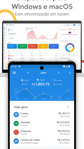 Minhas Finanças: Controle e IA screenshot
