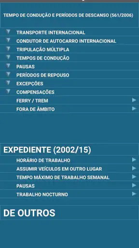 Mini gerente do caminhoneiro screenshot
