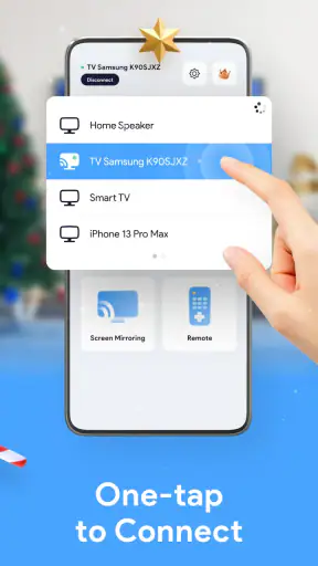 Miracast: TV Espelho e Remoto screenshot
