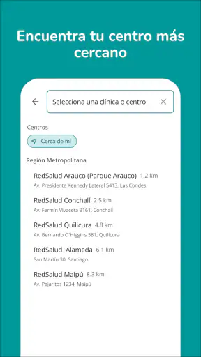 MiRedSalud screenshot