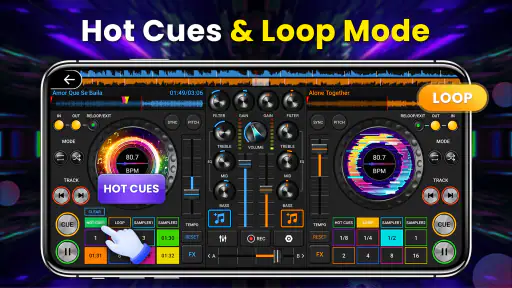 Misturador de música para DJ screenshot