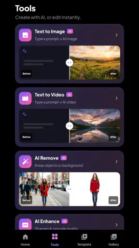 Miuci AI: AI Photo & Video Gen screenshot