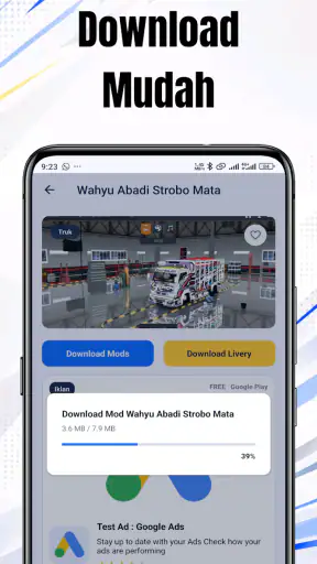 Mod Bussid Wahyu Abadi 2026 screenshot