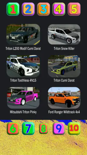 Mod Mobil Pick Up MBG screenshot