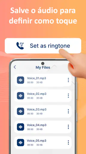 Modificador de Voz com Efeitos screenshot