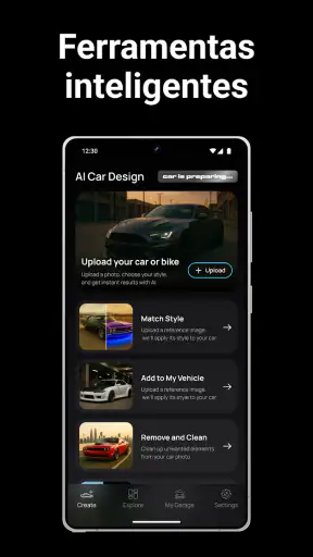 ModsTune – AI Car Designer screenshot