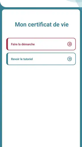 Mon certificat de vie screenshot