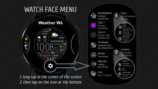 Mostrador  Clima W6 screenshot