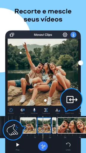 Movavi Clips Movie Maker screenshot