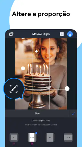 Movavi Clips Movie Maker screenshot