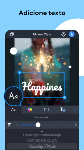 Movavi Clips Movie Maker screenshot