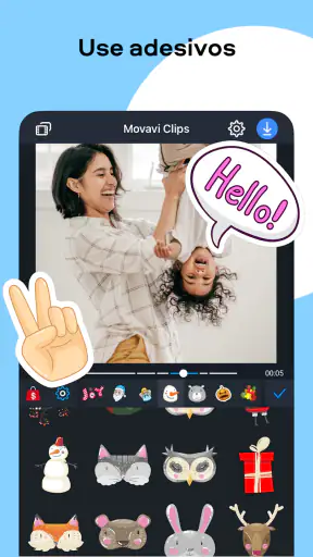 Movavi Clips Movie Maker screenshot