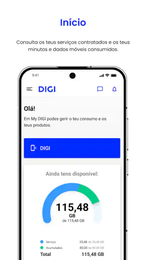 My DIGI – DIGI Portugal screenshot