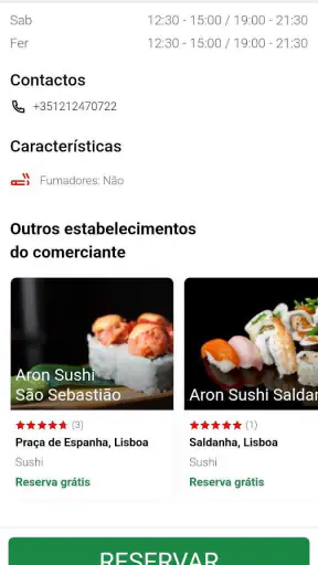 Mygon - Reservas e Promoções screenshot
