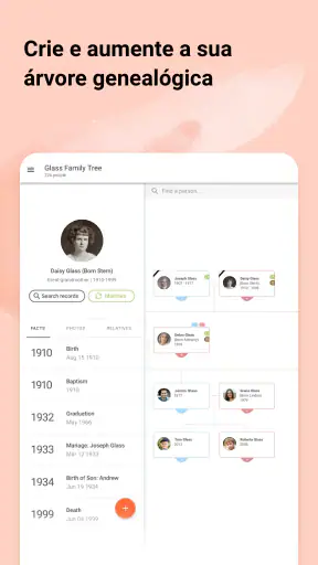 MyHeritage: Árvore de família screenshot