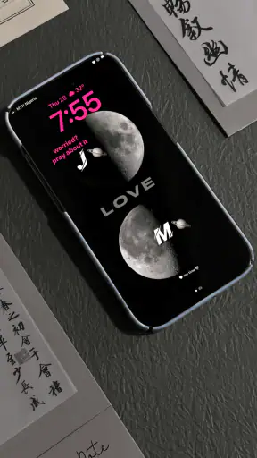 Name Live Wallpaper screenshot
