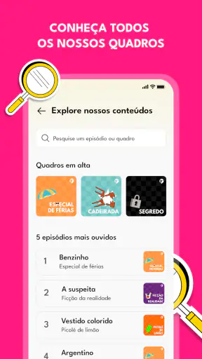Não Inviabilize screenshot