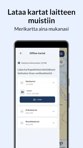 Nautics Sailmate screenshot