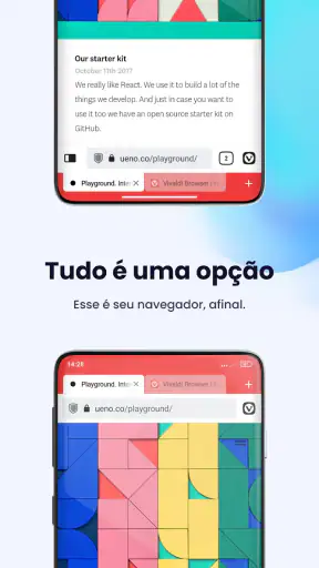 Navegador Vivaldi - Seguro screenshot