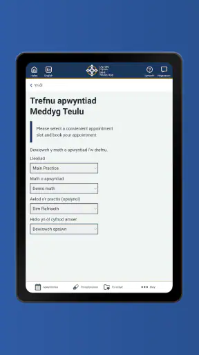NHS Wales App screenshot
