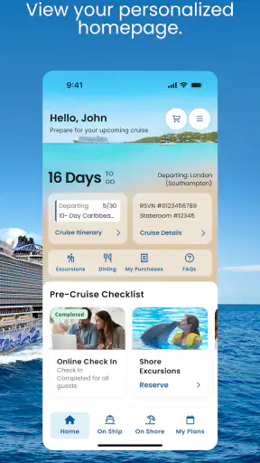 Norwegian Cruise Line screenshot