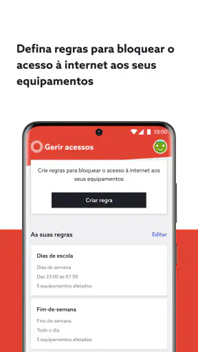 NOS NET screenshot