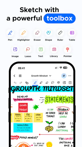 Notewise - Notas & Editor PDF screenshot