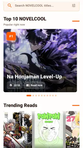 Novel Cool: Manga & Comics screenshot