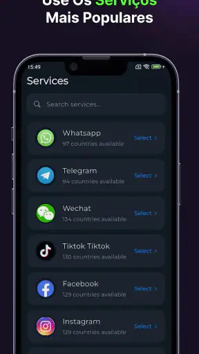 Número Virtual SMS - SmsCode screenshot