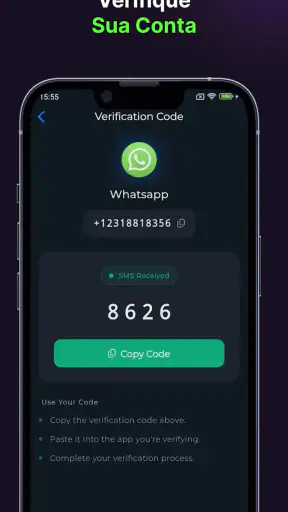 Número Virtual SMS - SmsCode screenshot