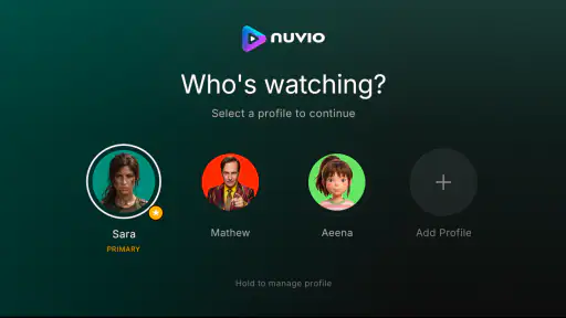 Nuvio screenshot