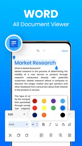 Office App - DOCX, PDF, XLSX screenshot