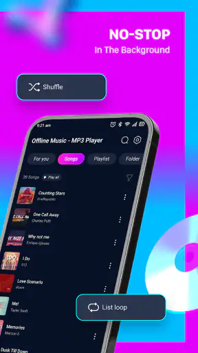 Offline Music - MP3 Player screenshot