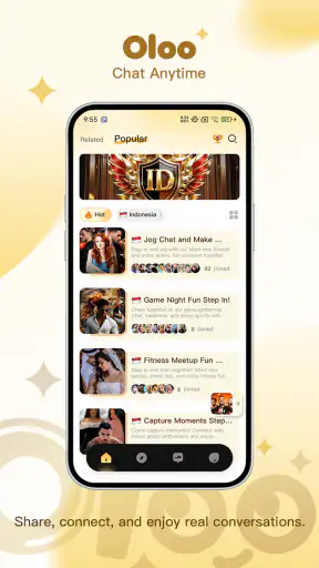 Oloo - Your Group, Your Vibe screenshot