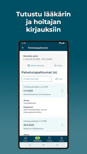 OmaKanta screenshot