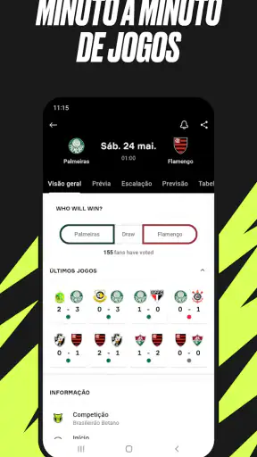 OneFootball Resultados Futebol screenshot