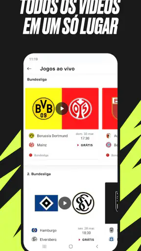 OneFootball Resultados Futebol screenshot