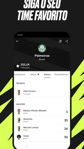OneFootball Resultados Futebol screenshot