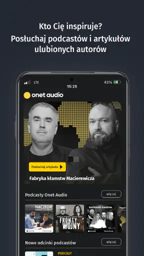 Onet Audio screenshot
