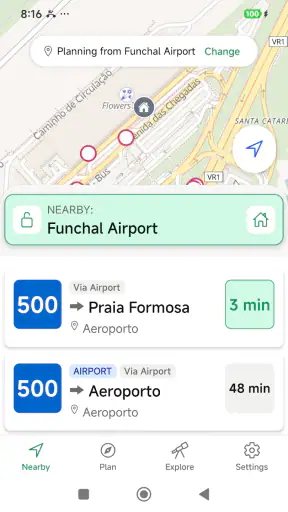 Ônibus Madeira screenshot