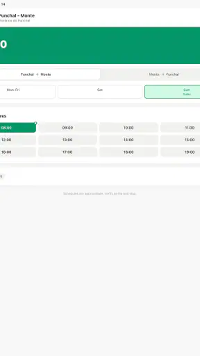 Ônibus Madeira screenshot