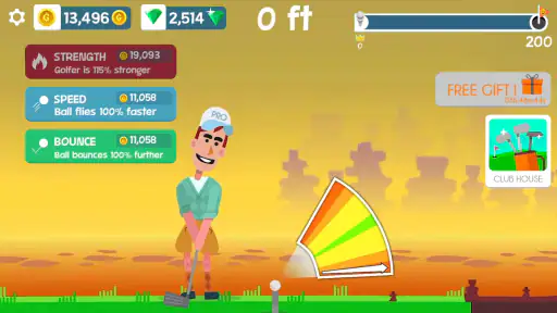 Órbita Golfe - Jogos de golfe screenshot