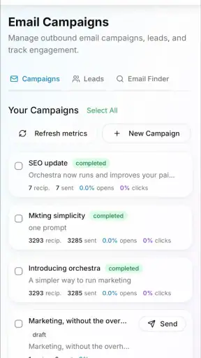 Orchestra Ads screenshot