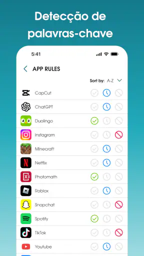 OurPact - Controle dos Pais screenshot
