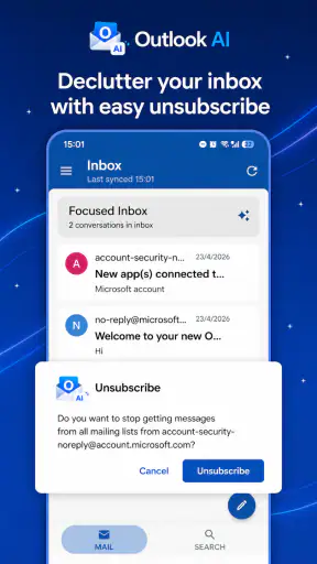 Outlook AI: Hotmail Login screenshot