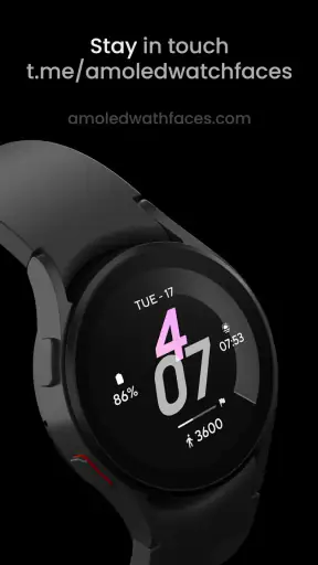 Pace PRO: Watch face screenshot
